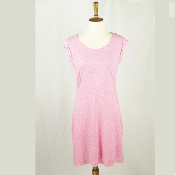 Athleta Dresses & Skirts - ❌SOLD❌Athleta Pink Draped Back Charisma Dress